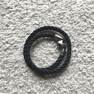 Sailormade dark navy blue double bracelet